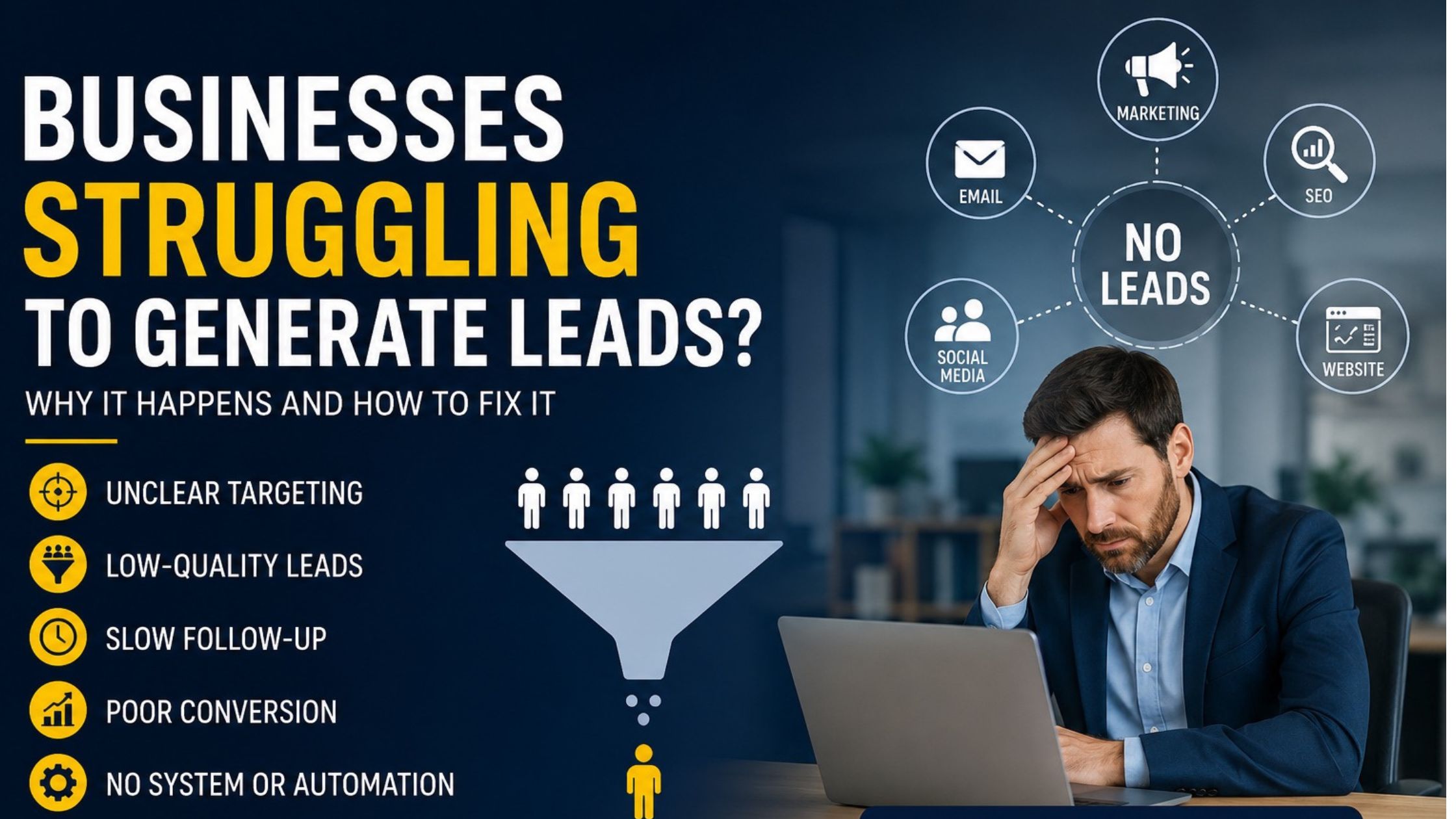 Businesses Struggling to Generate Leads? How to Fix It